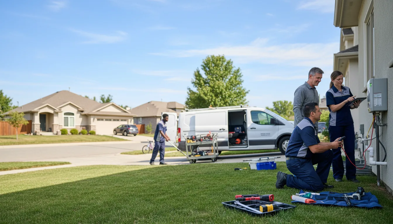 Tankless water heater service in Hadley, PA